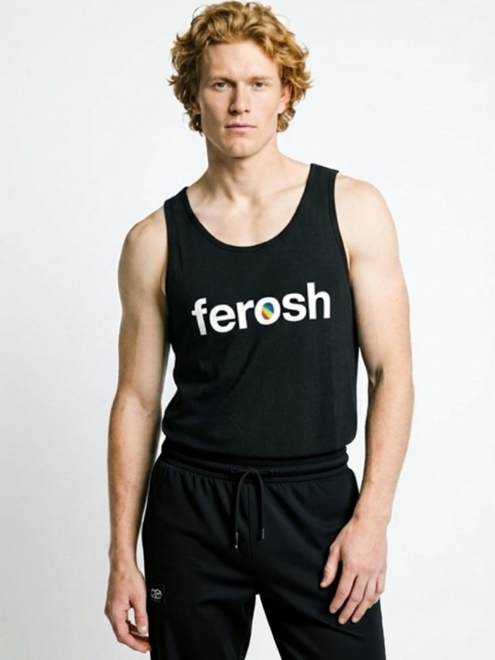 Queer Eye Men's Black Logo Tank Top ‘Ferosh’ / Size 2XL / Brand New in Bag